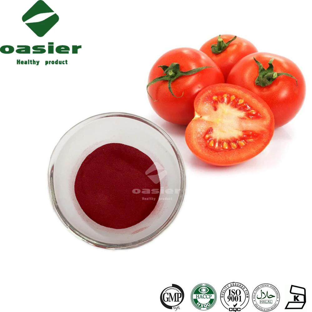 Anti-aging Tomato Lycopene HPLC Tomato Extract Lycopene Powder Price